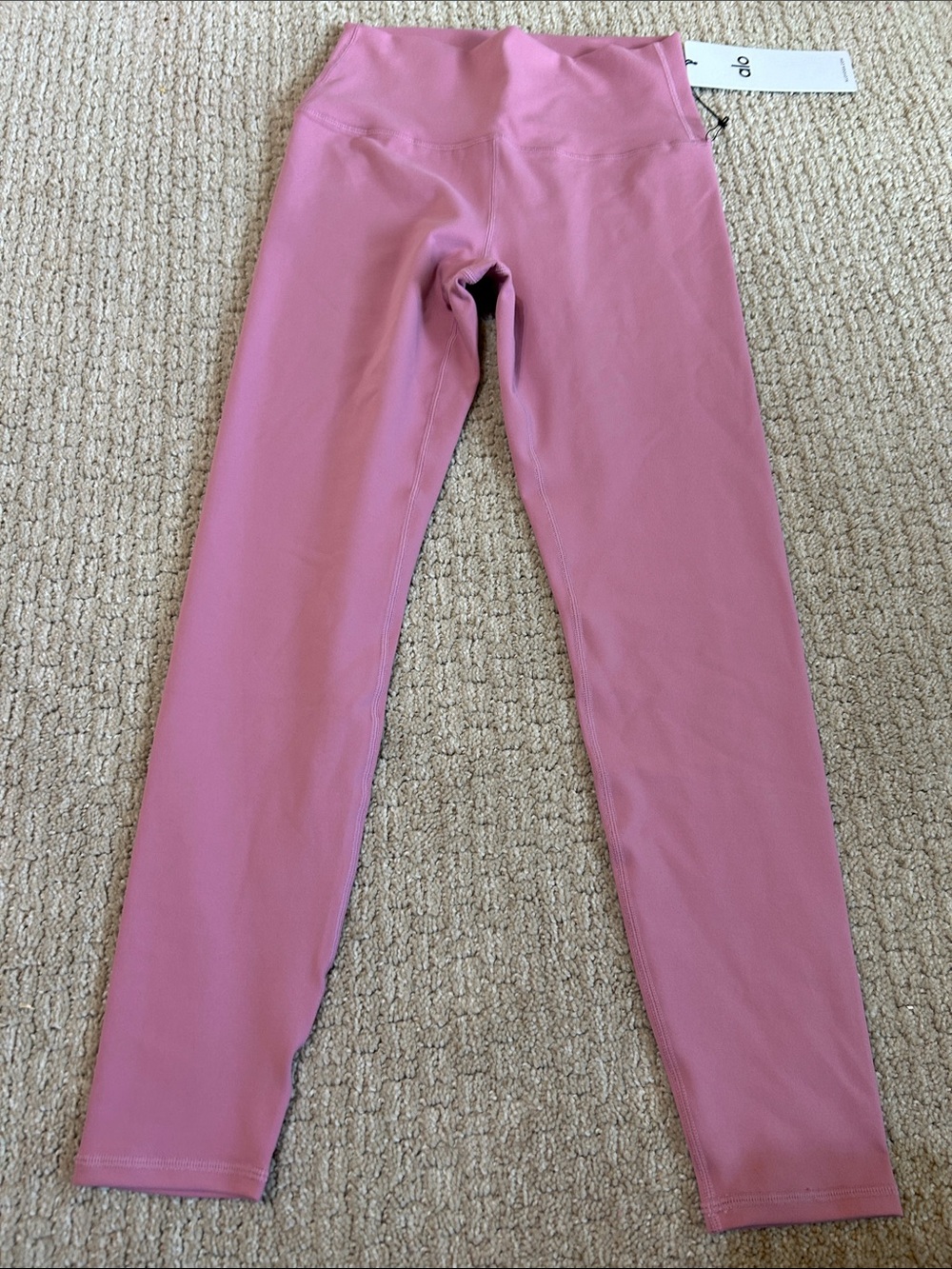 7/8 High-Waist Airbrush Legging Pink Wild Rose M NWT